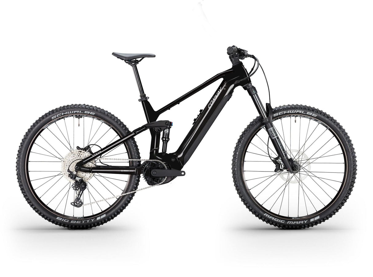 Conway elektrische mtb full-suspension xyron st 4.0 (#1) ebike conw.xyron st 4.0 29 42 12sp full sus.black