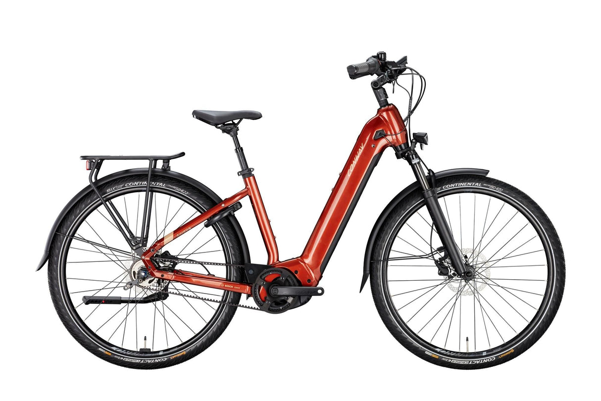 Conway elektrische trekkingfiets cairon t 4.5 (#1) ebike conw.cairon t 4.5 28 42 5sp rusted