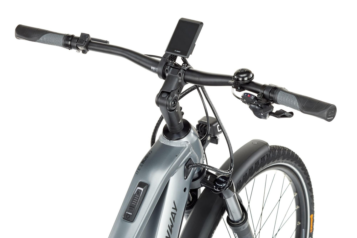 Conway elektrische trekkingfiets cairon t 3.0 750 se (#1) ebike conw. cairon t 3.0 750 se 28 45 9sp sil. bl.
