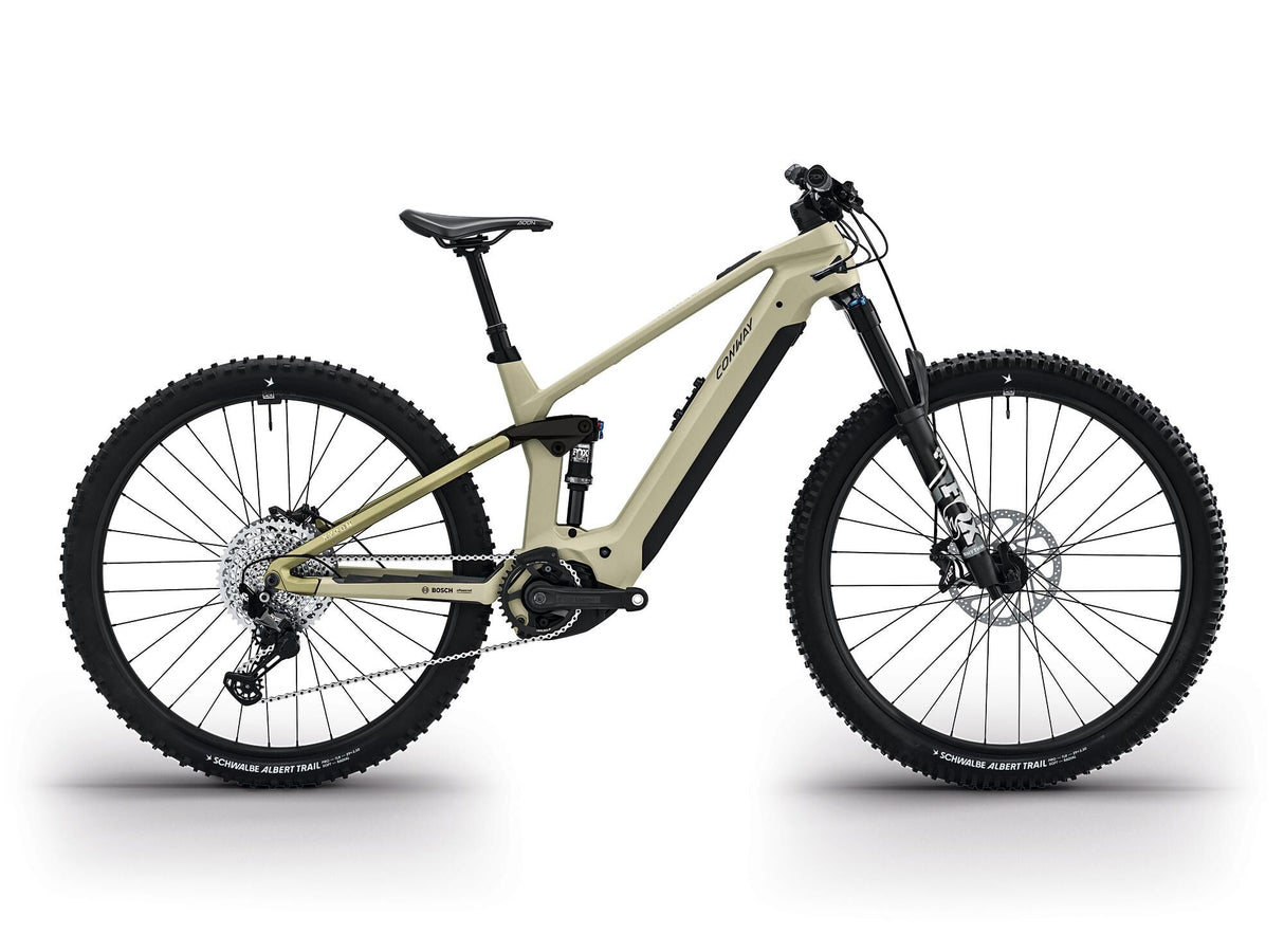 Conway elektrische mtb full-suspension xyron st 8.0 (#2) erad xyron st 8.0 mens 29 xl 12g desert bronze
