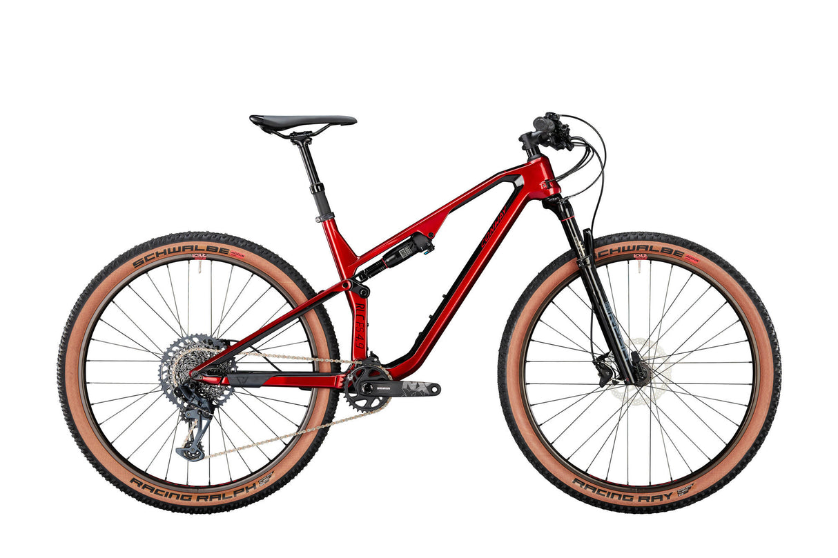 Conway mtb full-suspension rlc fs 4.9 mod. 23 bike con.rlc fs 4.9 29 51 full sus.12sp red black