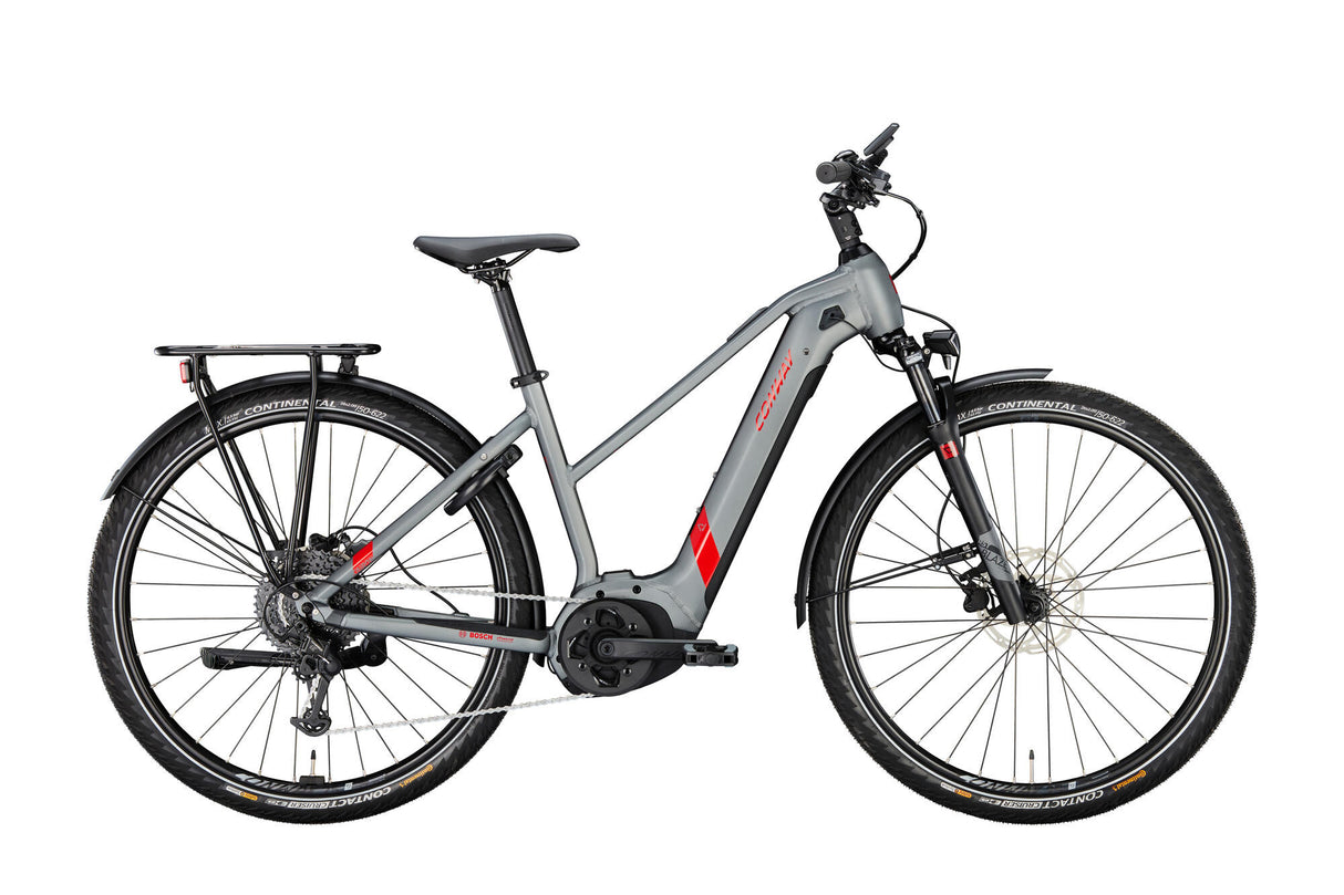 Conway elektrische trekkingfiets cairon t 2.0 500 mod. 23 ebike conw. cairon t 2.0 500 28 54 trap. grey red