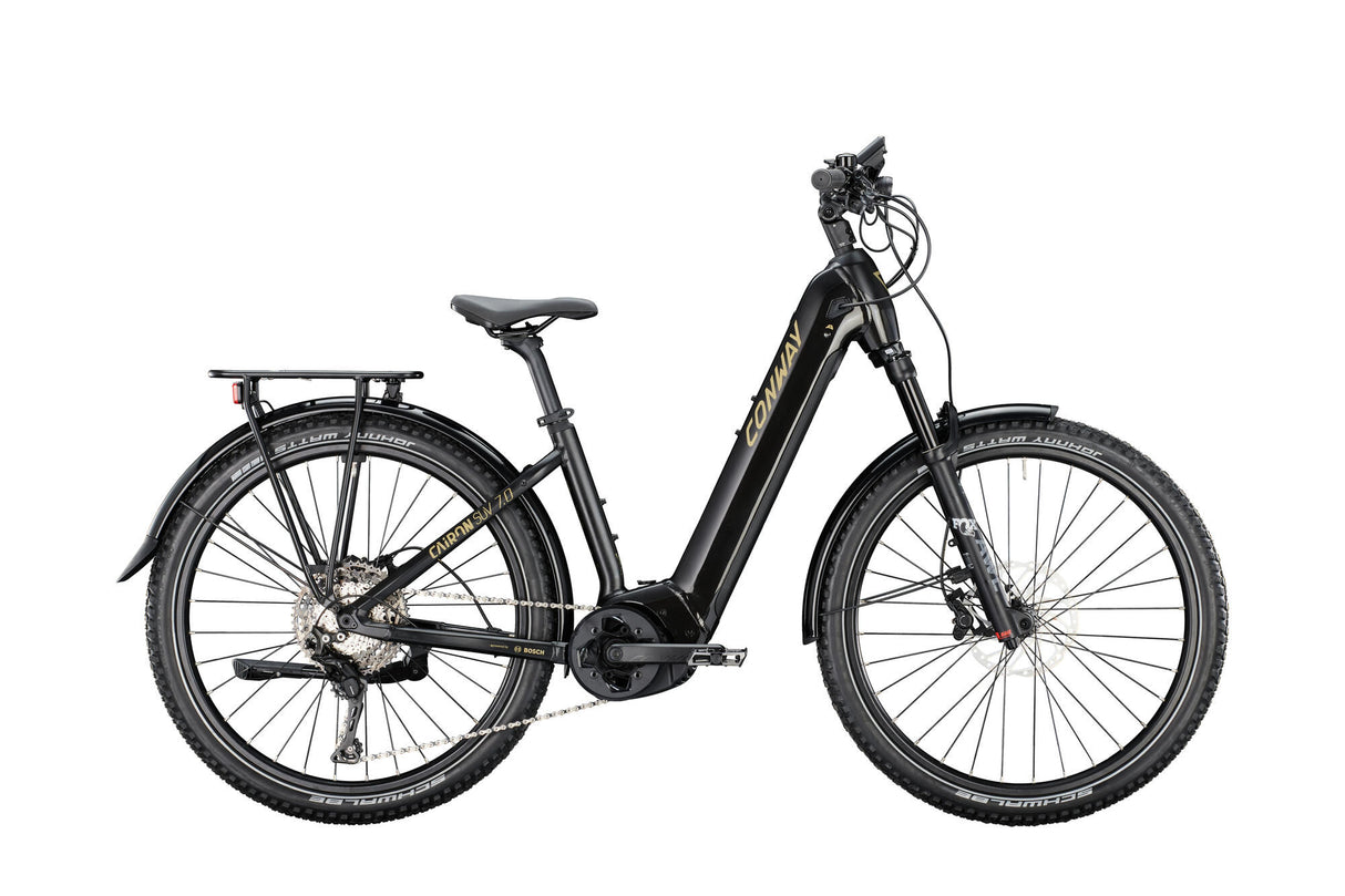 Conway elektrische suv cairon suv 7.0 mod. 24 ebike conw.cairon suv 7.0 27,5 54 wave 11sp bl gold
