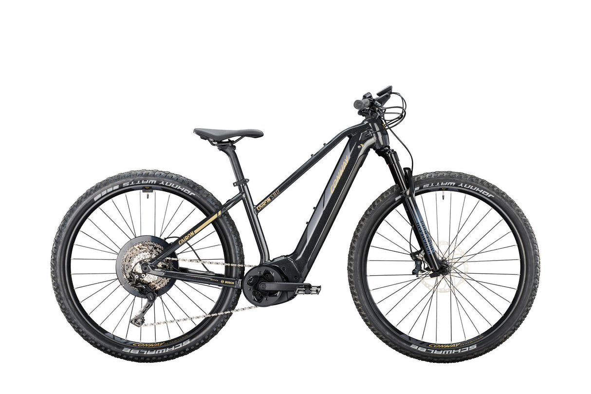Conway elektrische mtb hardtail cairon s 8.0 mod. 22 ebike conw.cairon s 8.0 29 53 trap.11sp bl. gold