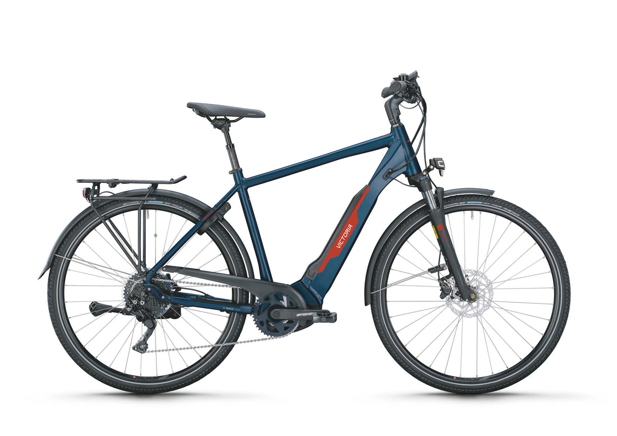 Victoria elektrisk trekkingsykkel tresalo 6 mod. 24 ebike offer. tres. 6 28 48 diam. 10sp mørk natt