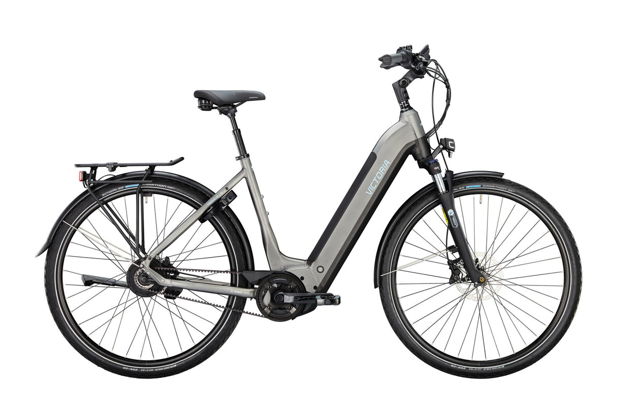 Victoria elektrische trekkingfiets tresalo 17 (#1) ebike vict. tresalo 17 28 44 env. wave bat black