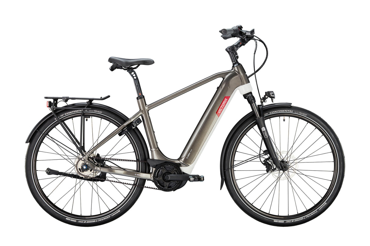 Victoria elektrische trekkingfiets manoc 3 mod. 24 ebike vict. manoc 3 28 58 diam. grey