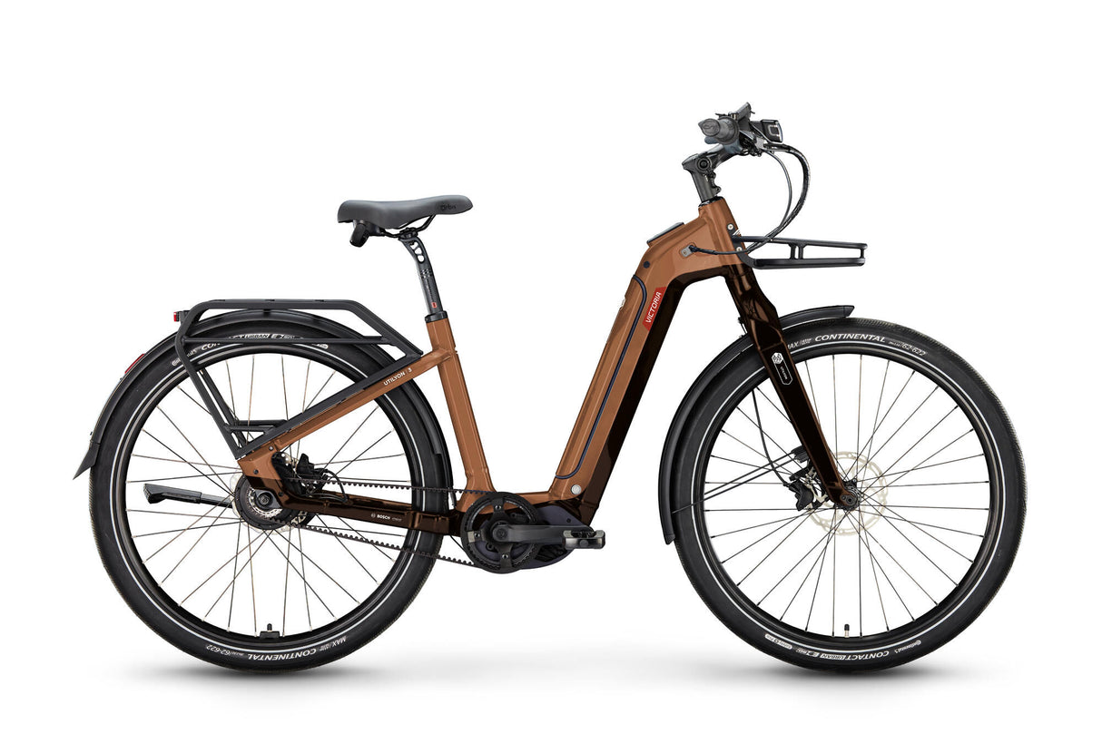 Victoria elektrische urbanfiets utilyon 3 (#1) ebike vict. utilyon 3 28 56 env. wave brown