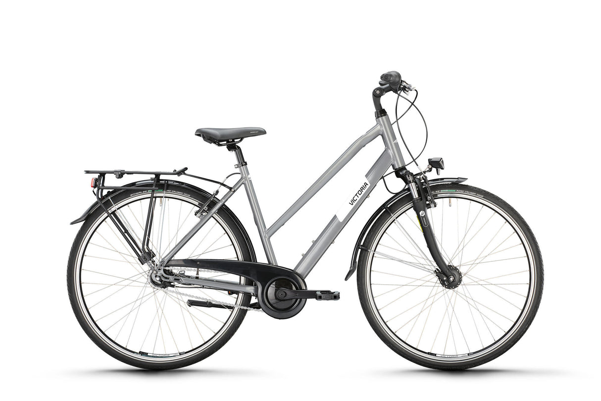 Victoria trekkingfiets treqana 3 mod. 24 bike vict.treqana 3 28 46 trap. 7sp coa.br. grey