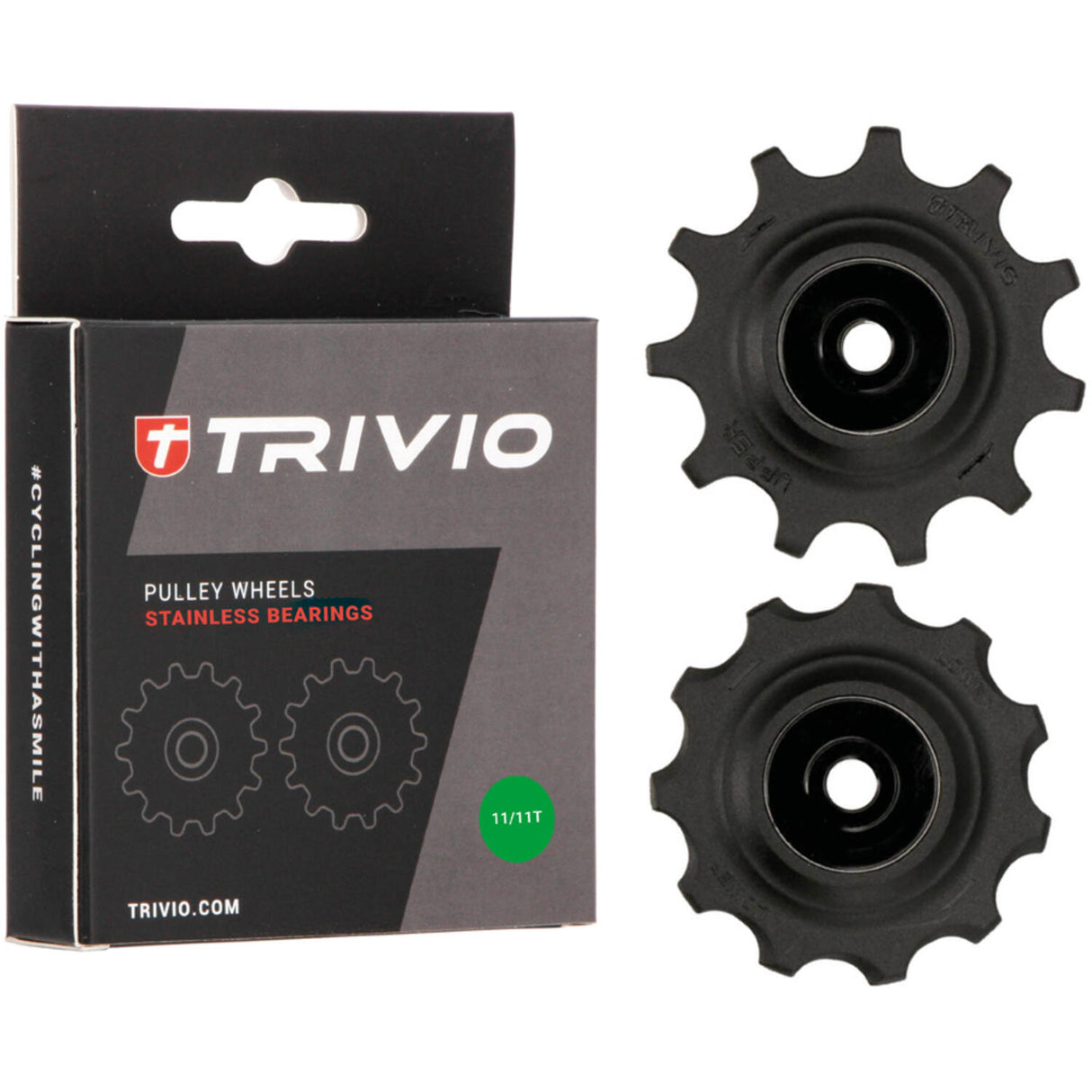 Trivio - derailleur wheels 11 11t stainless bearings