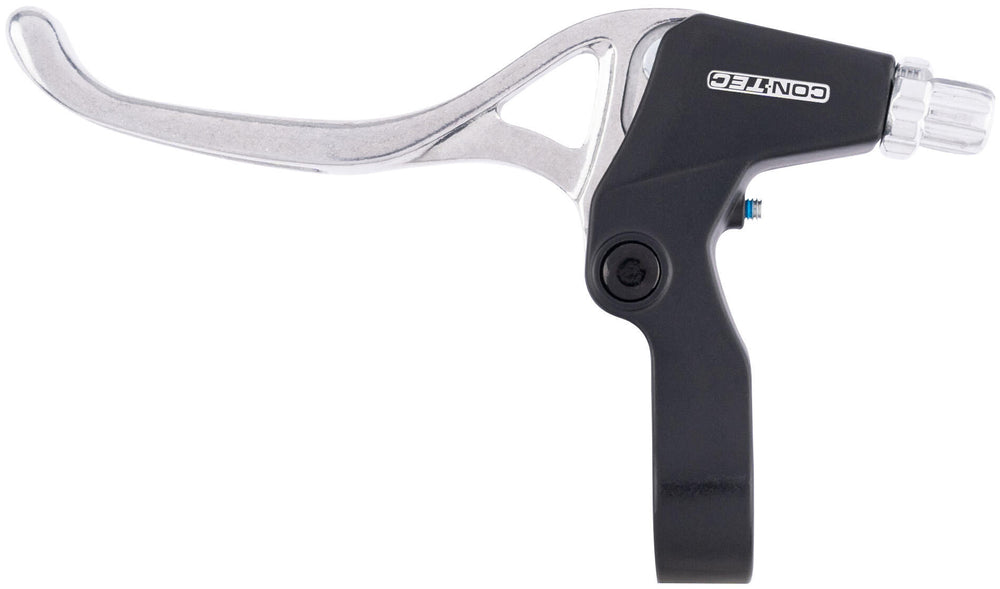 Contec brake lever bl-mt20 twist ct brake lever bl-mt20 tw left v-brake silver bl.