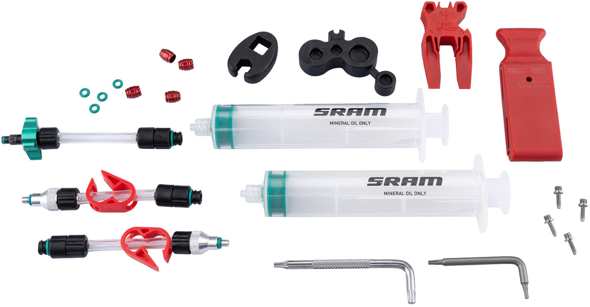 Sram ontluchtingskit bleeding kit without mineral oil
