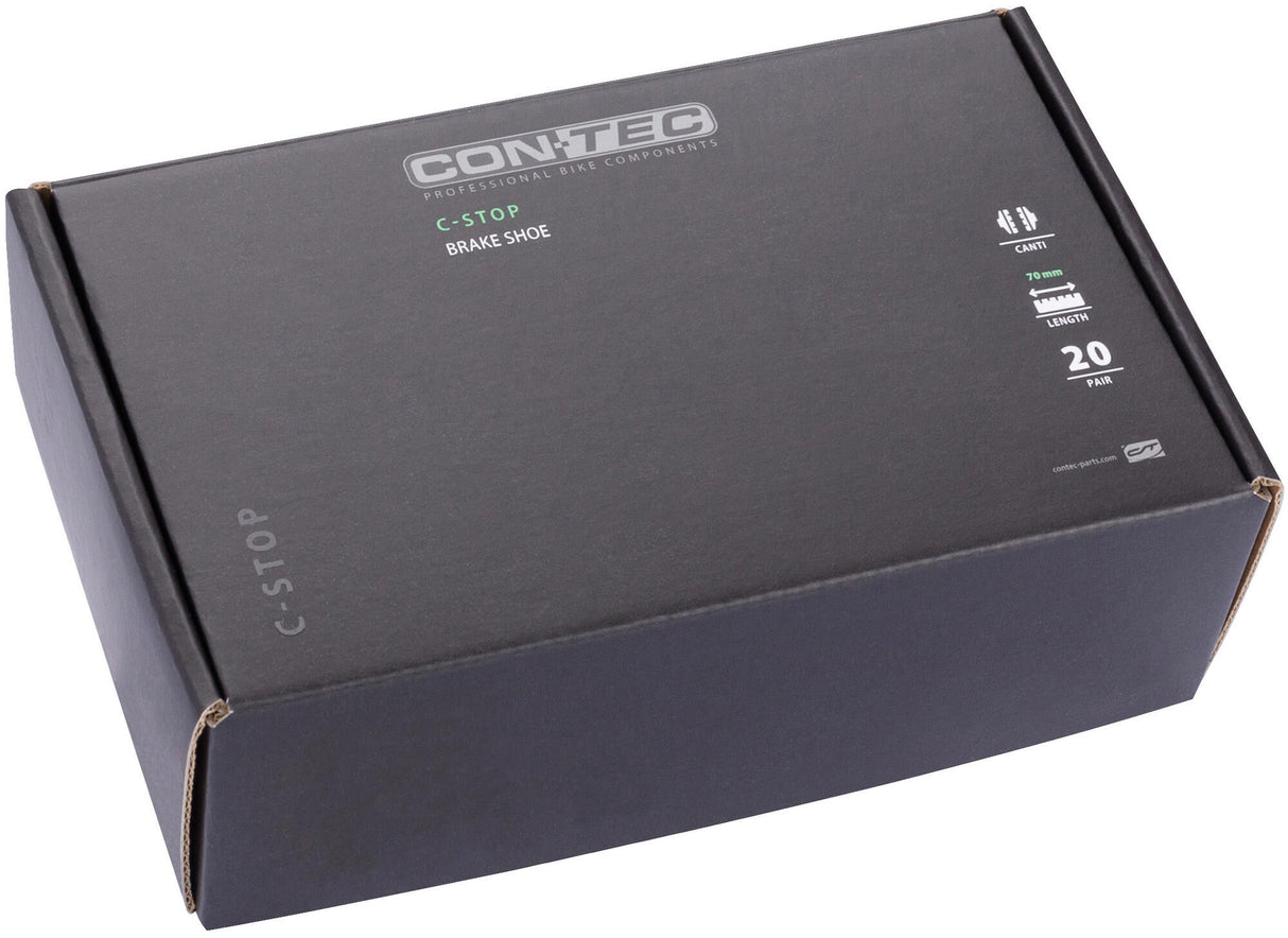 Contec brake shoe c-stop ct brake shoe c-stop medium comp asym box 25pa