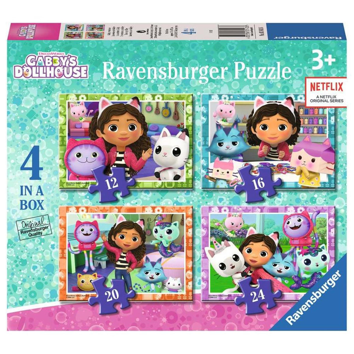 Ravensburger - Puzal Leg Dollhouse Gabby 4in1
