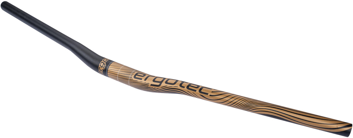 Ergotec low riser bar handlebar low riser bar 31.8 mm bw gold lev.6+