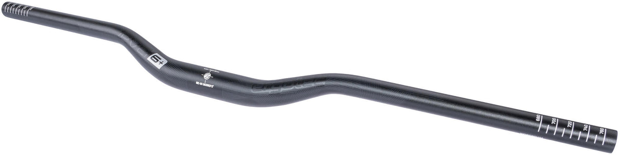 Elvedes ergotec handlebar riser 30 sl6+ 31.8 800mm black