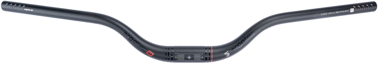 Ergotec stuur riser bar 30-50-70 bar riser bar 30-50-70 220mm 70mm