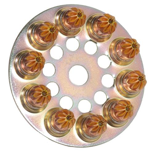 Spit patroon geel 6,3 10 p 100