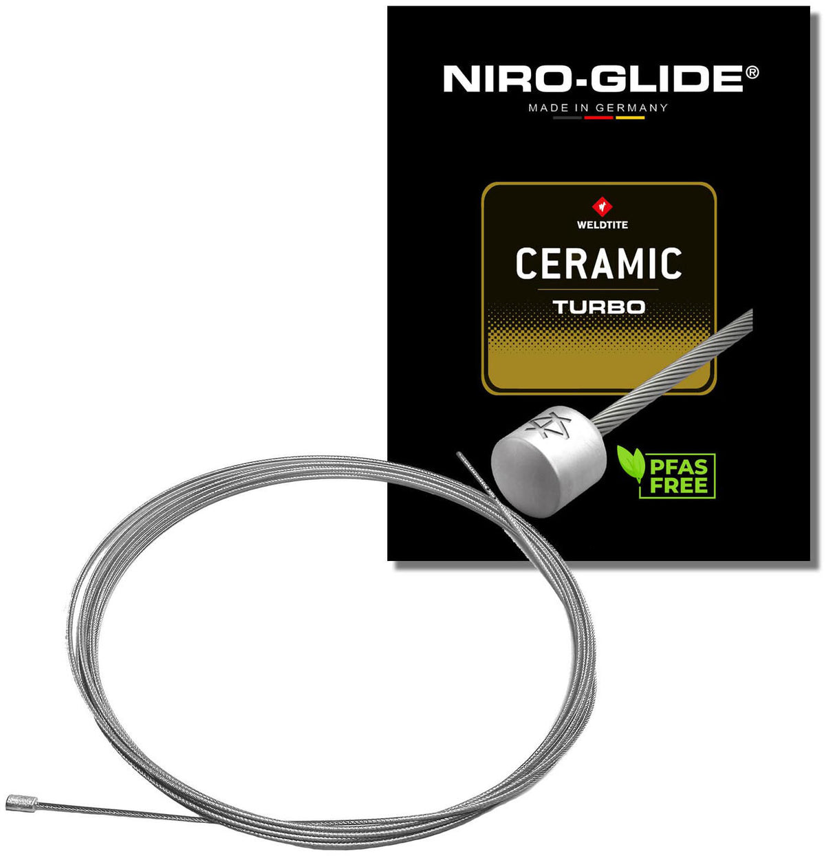 Niro-glide inner gear cable ceramic turbo niro glide ceramic turbo derailleur cable 2200 mm