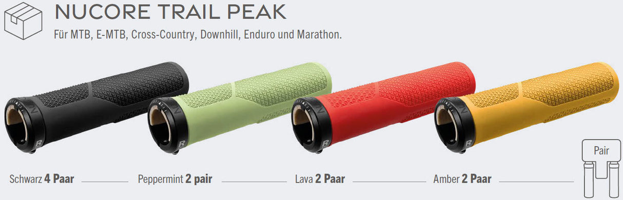 Herrmans handle nucore trail grips trail peak starter package