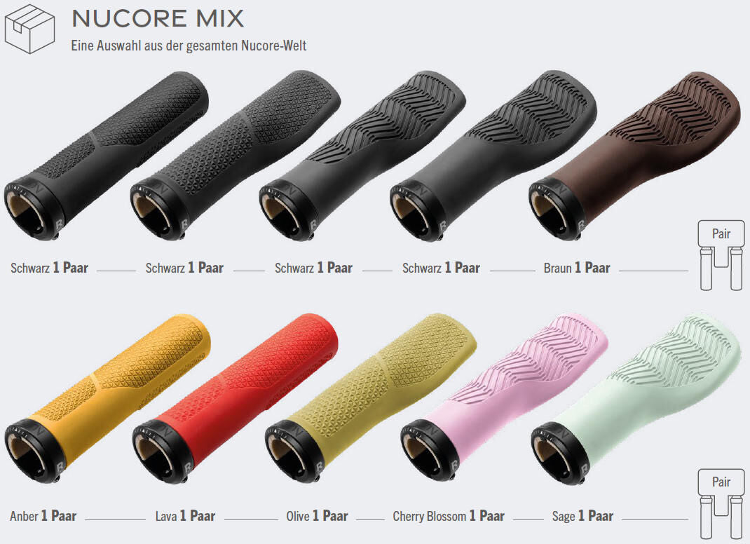 Herrmans nucore mix handle grips blender starter package