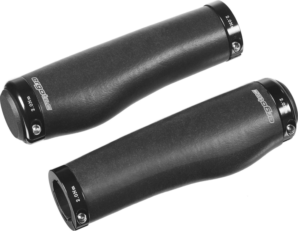 Láimhseálann Ergotec kyoto silicone fada dubh fada