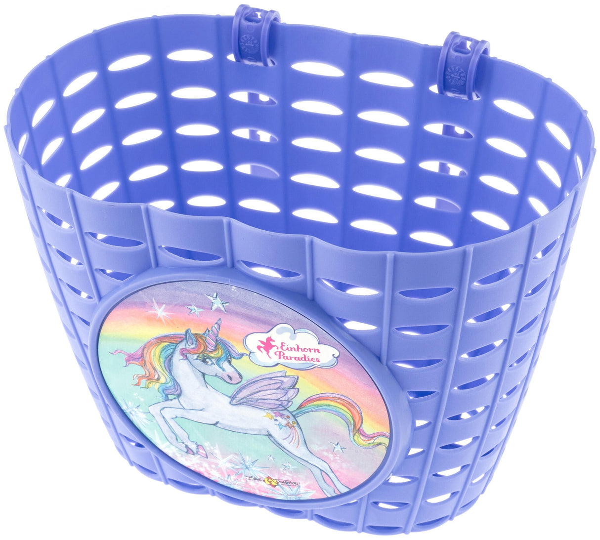 Bike fashion children's basket kids basket einhorn paradises