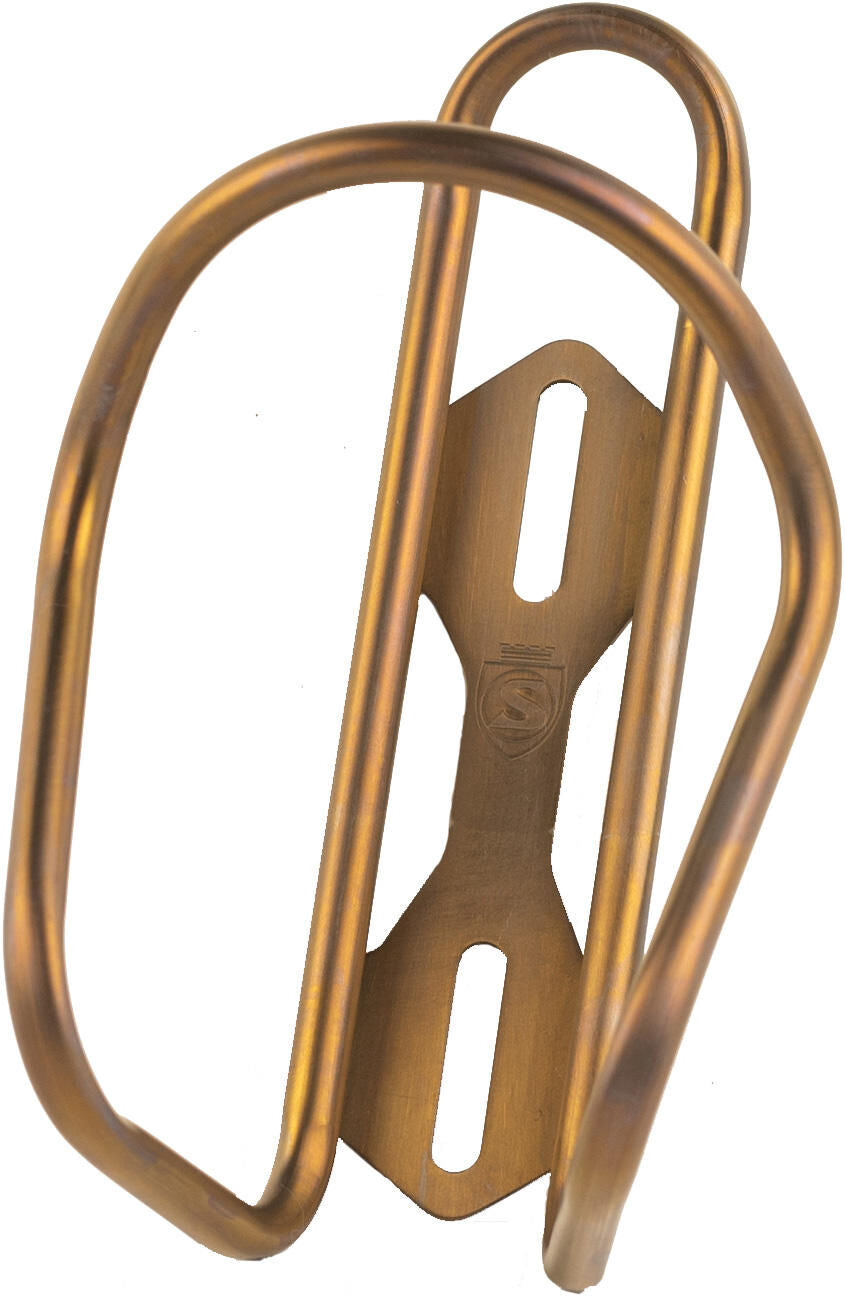 Silca bottle cage anodized titanium ti bot.cage anod.tit. bourbon