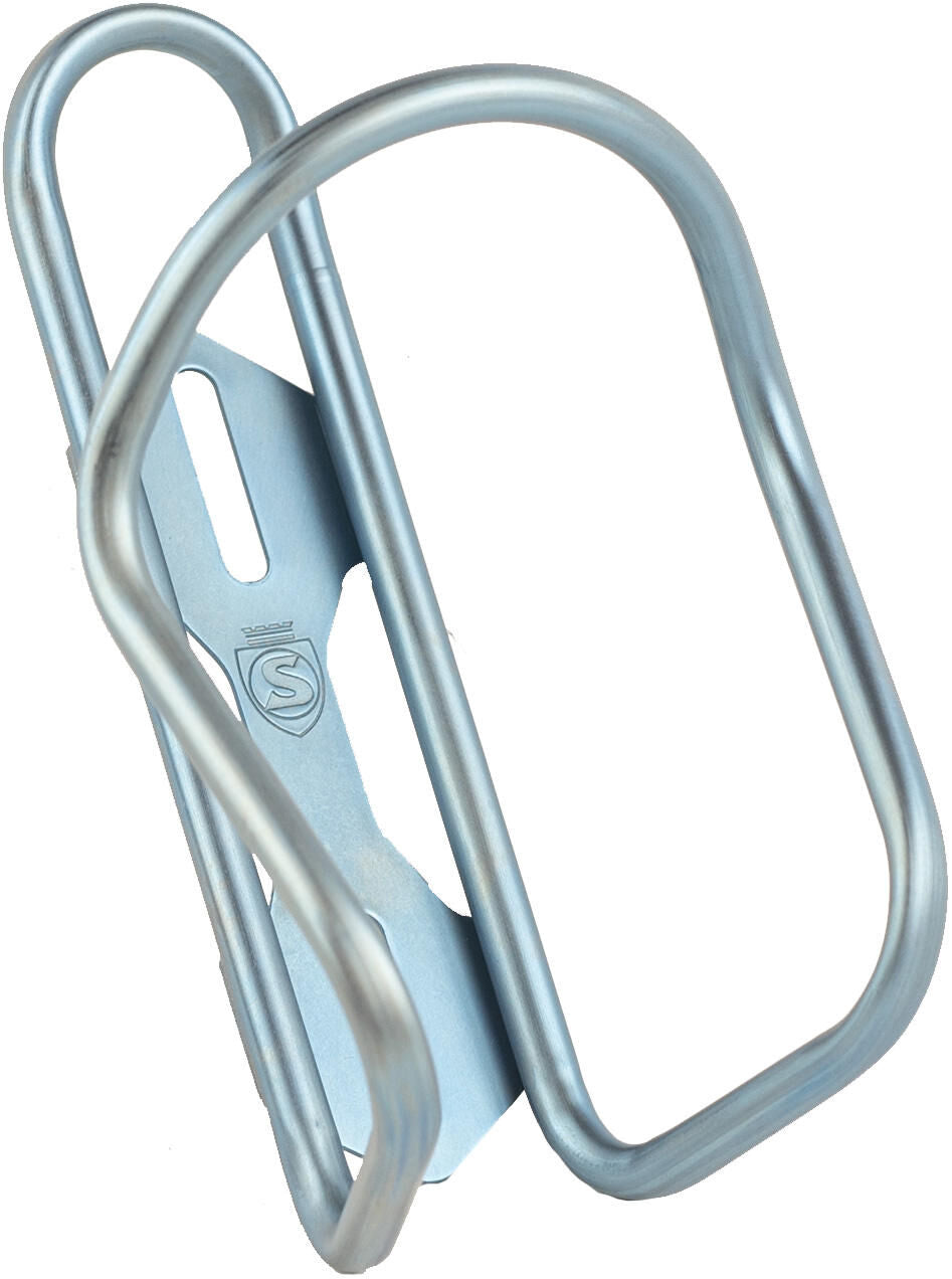 Silca bidonhouder anodized titanium ti bot.cage anod.tit. aqua