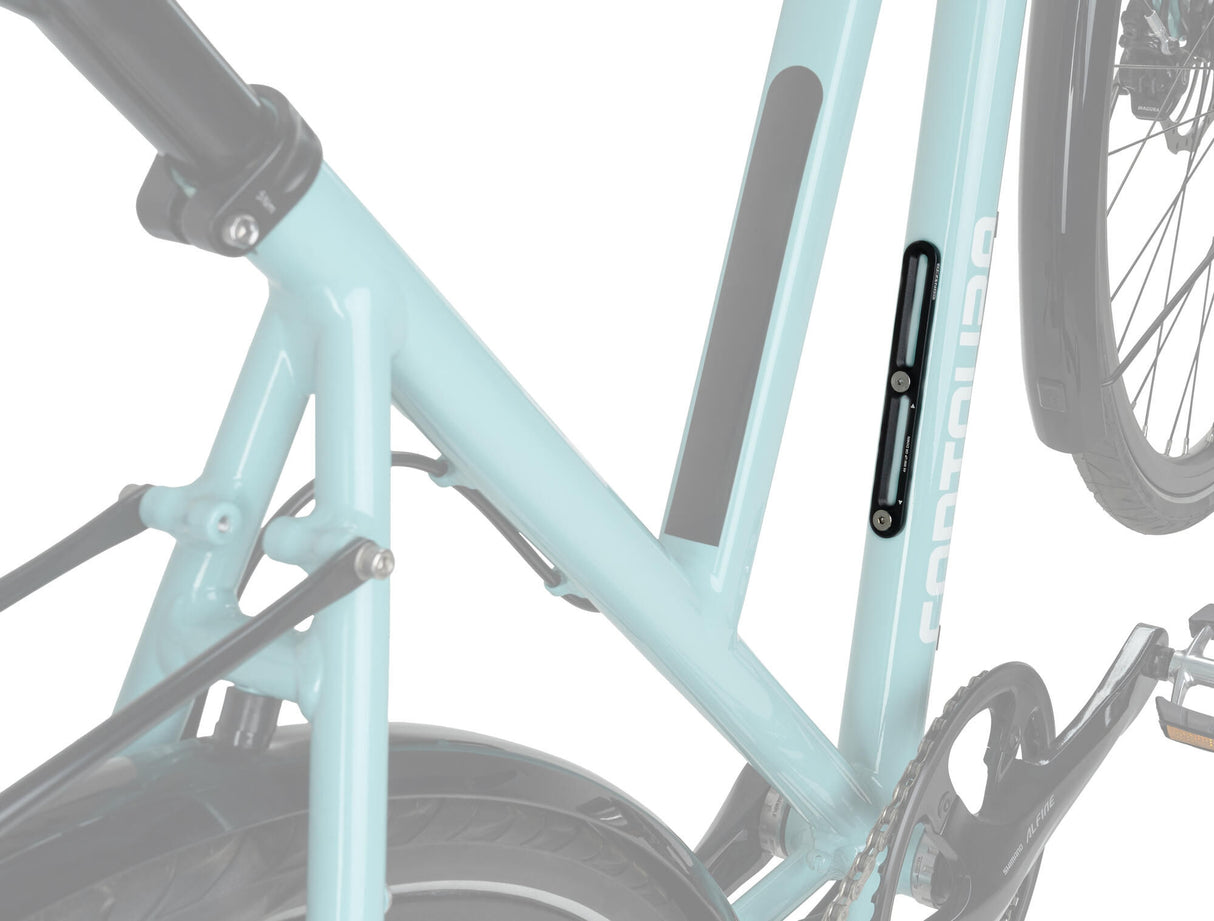 Contec bottle cage adapter cage float bot.cage adapter cage float black