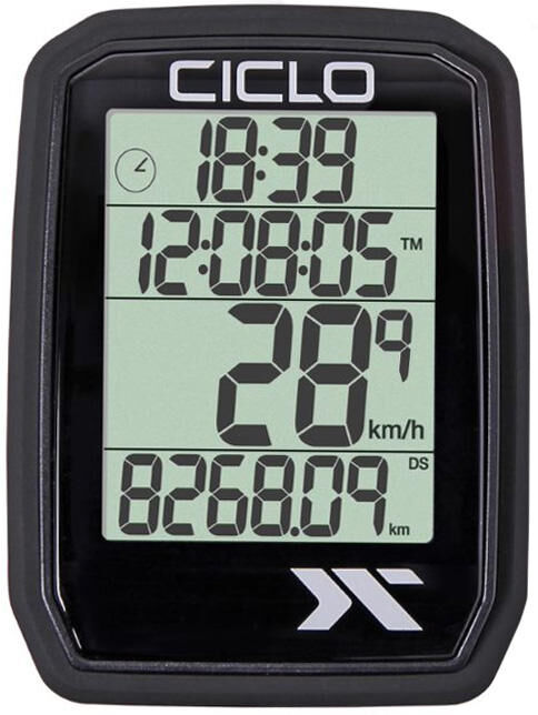 Ciclosport bicycle computer protos 205 bike computer protos 205 black