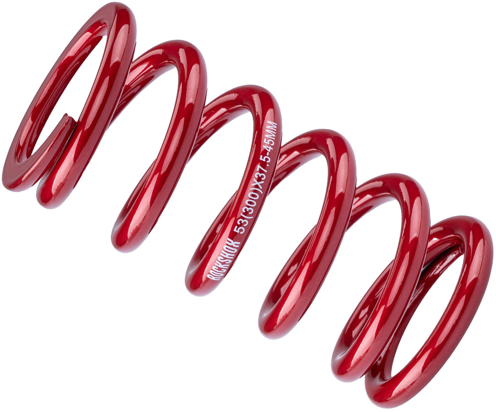 Rockshox spring spring rs 37.5-45mm 114mm long electric red