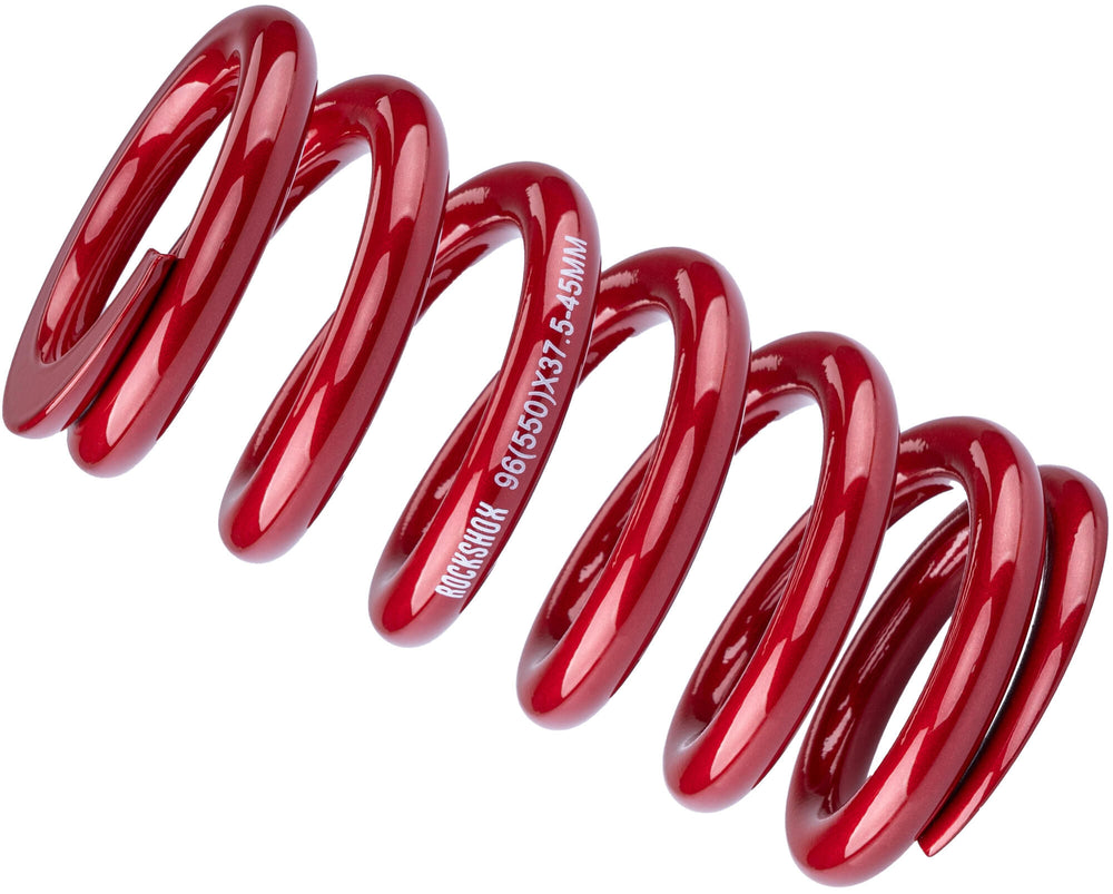 Rockshox spring spring rs 37.5-45mm 114mm 550lb elect.red