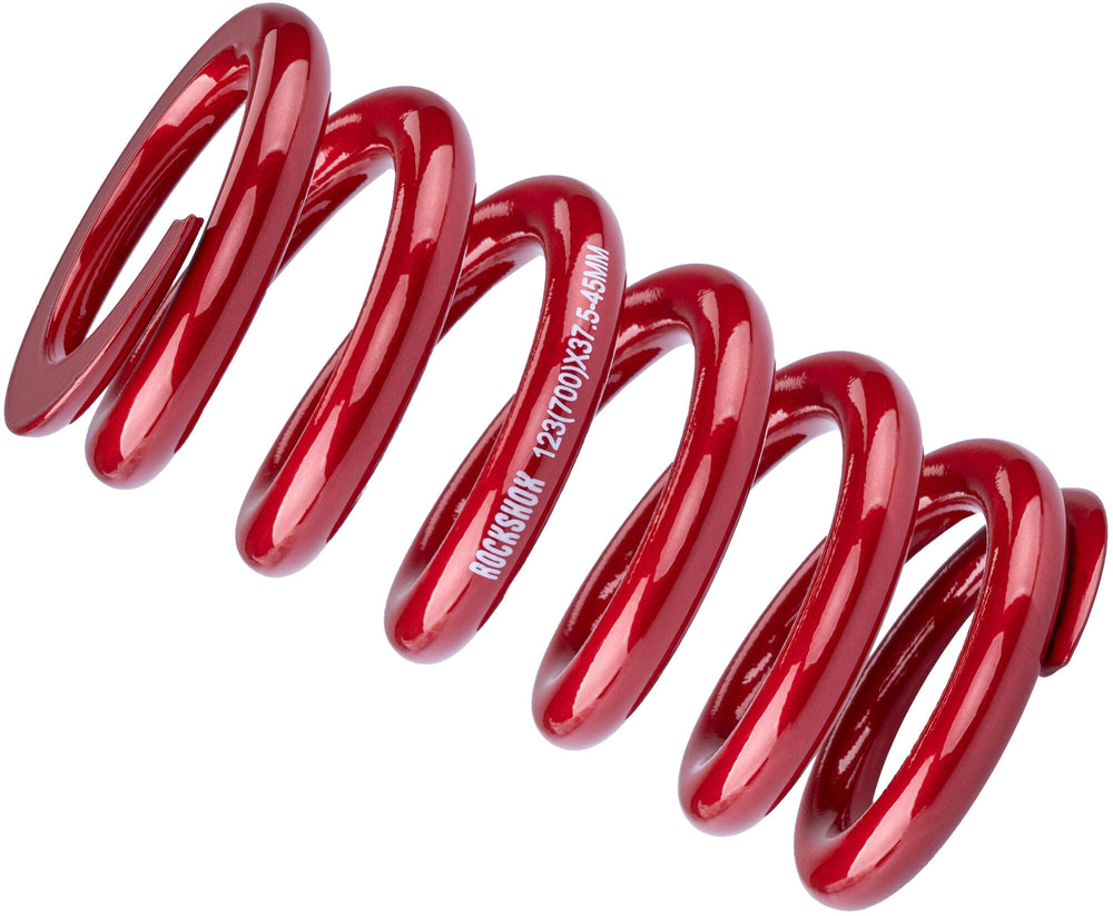 Rockshox spring spring rs 37.5-45mm 114mm 700 lb electr.red