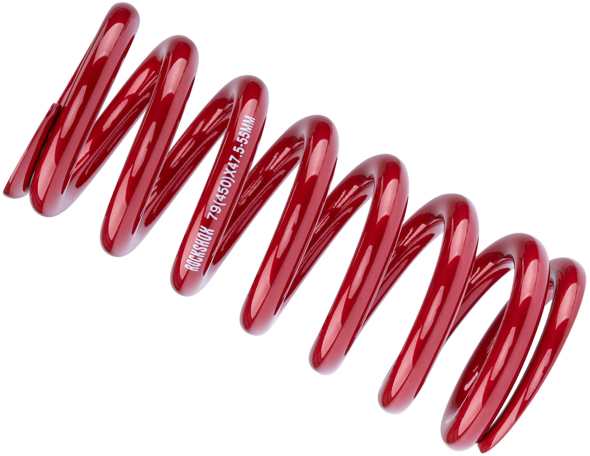 Muelle Rockshox muelle rs 47,5-55mm 134mm 450 lb electr.rojo