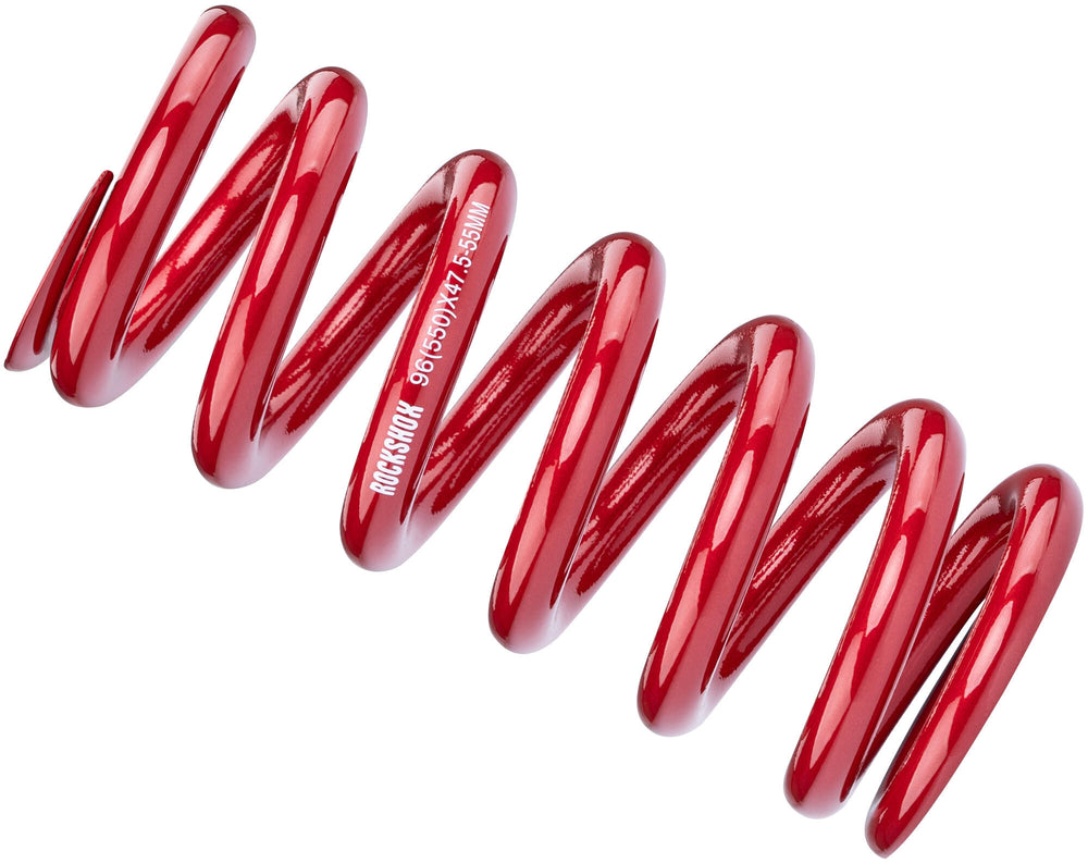 Rockshox spring spring rs 47.5-55mm 134mm 550 lb electr.red