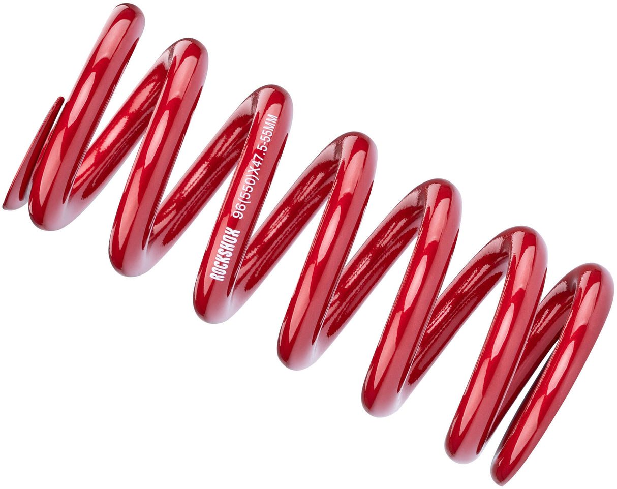 Rockshox spring spring rs 47.5-55mm 134mm 550 lb electr.red