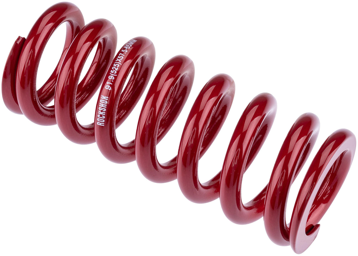 Rockshox spring spring rs 57.5-65mm 151mm 525 lb electr.red