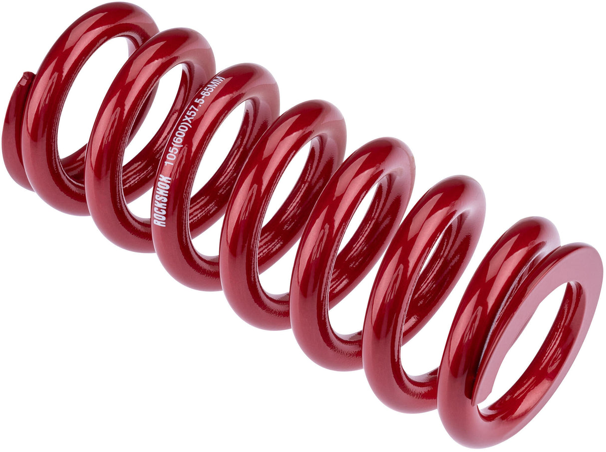 Rockshox spring spring rs 57.5-65mm 151mm 600 lb electr.red