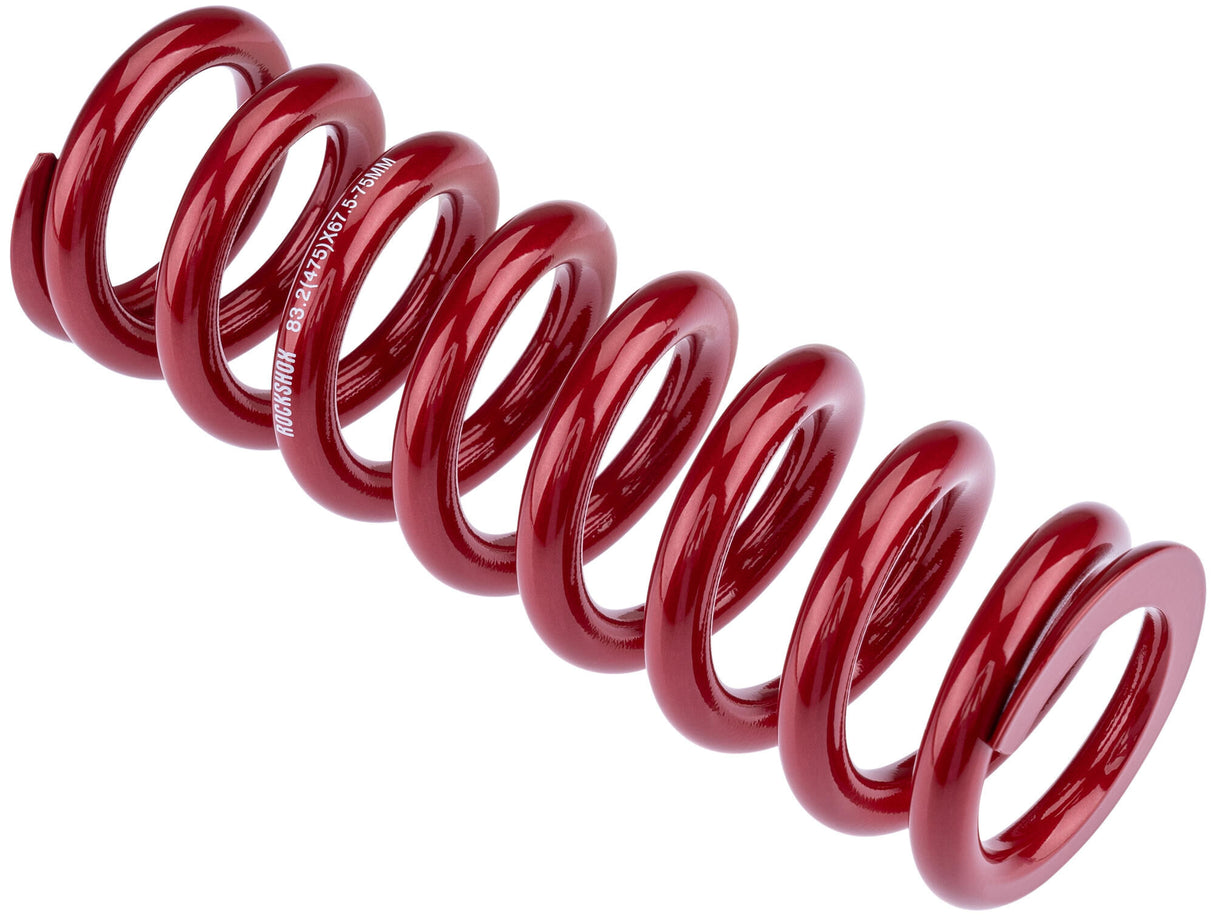 Rockshox spring spring rs 67.5-75mm 174mm 475 lb electr.red