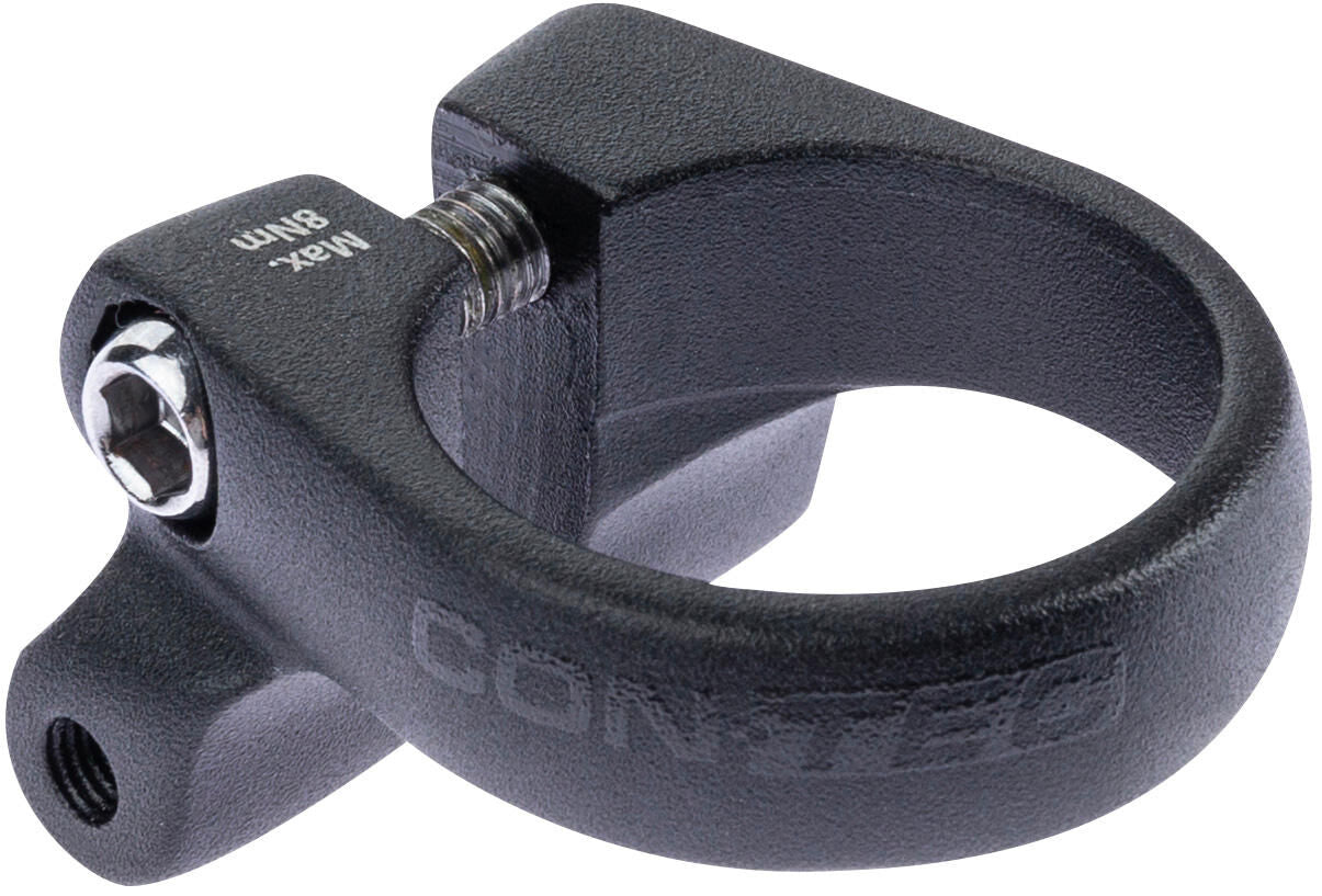 Contec saddle clamp rack support ct seat clamp rack support 31.8 mm black