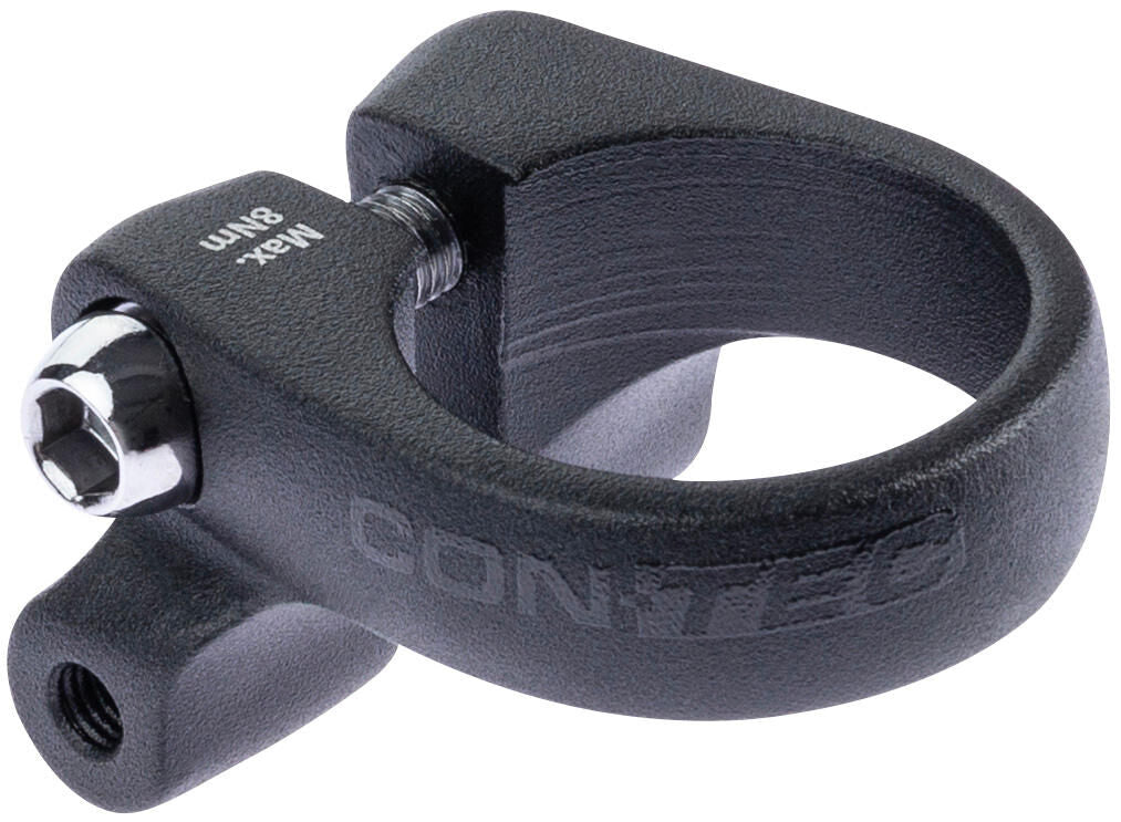 Contec saddle clamp rack support ct seat clamp rack support 34.9 mm black