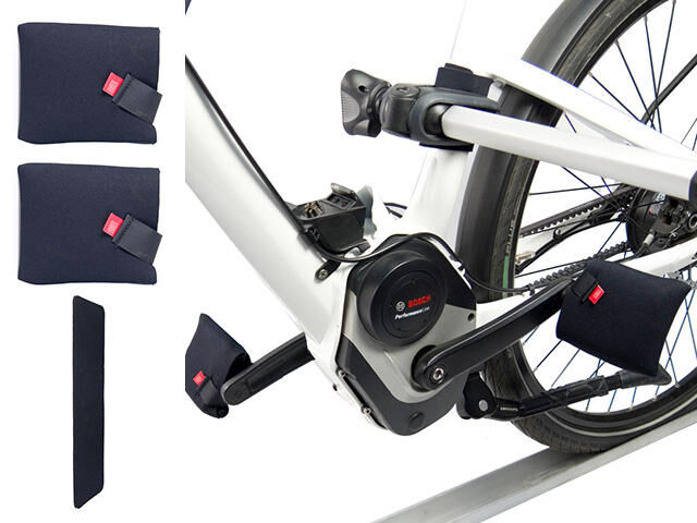 Fahrer transport-beschermingsset prot.sleeve set black