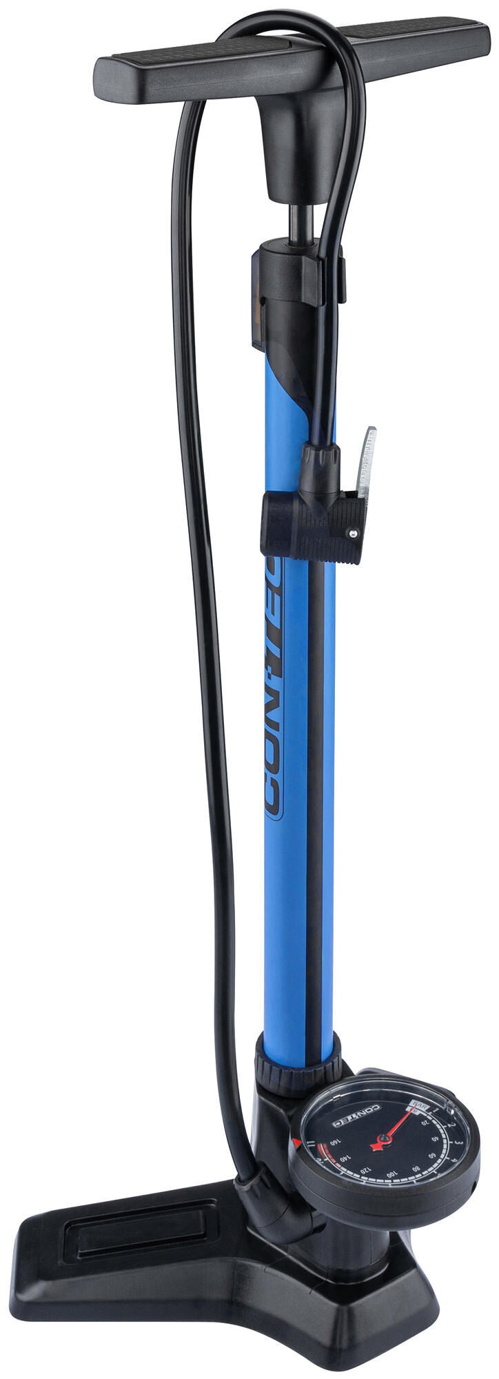 Contec floor pump air support twist ct hand compressor air support twist black blue