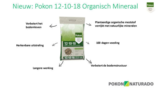 Pokon tuinmest 12 10 18 375kg organisch mineraal