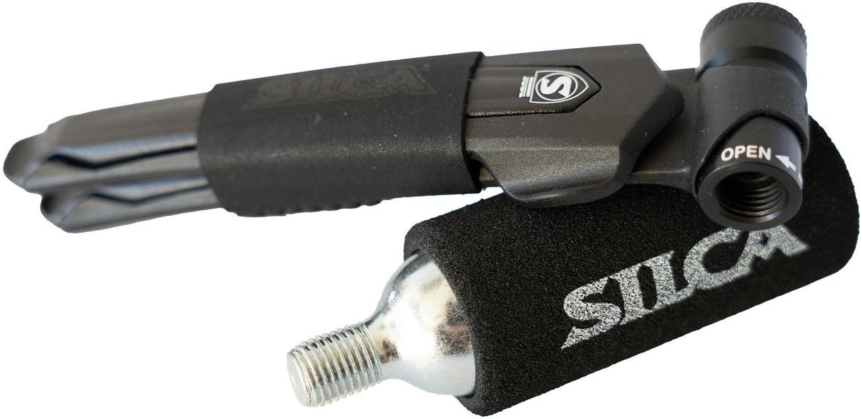 Silca tire lever eolo levers premio co2 cartr.pump eolo levers premio black