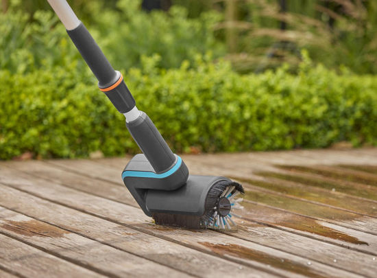 Gardena accu reiniger aquabrush univ p4a set