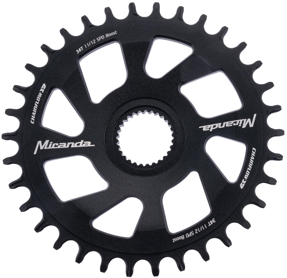 Miranda chainring gen4 berry 3 chainflow 3d