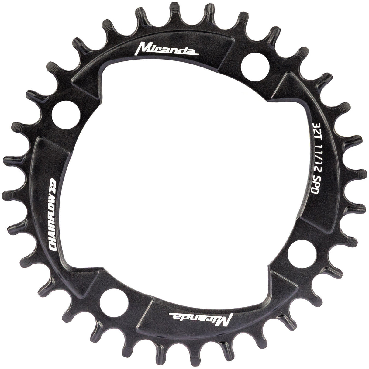 Miranda chainring mtb chainflow 3d chain ring mtb chainflow 3d 32t