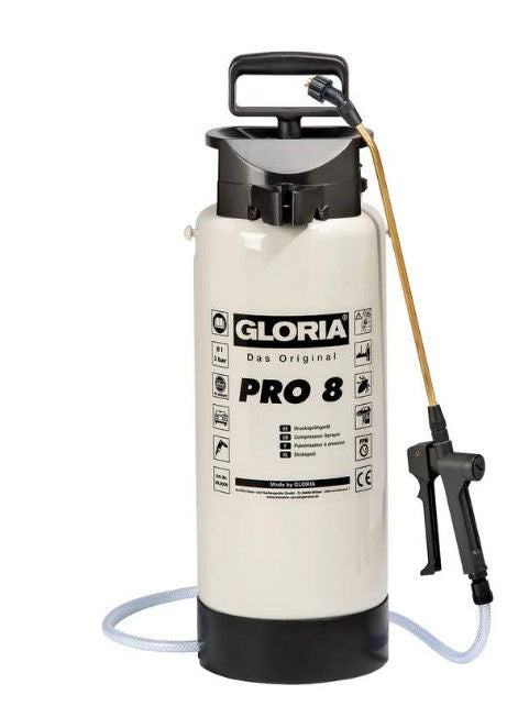 Gloria drukspuit pro 8 knst 8 liter oliebestendig